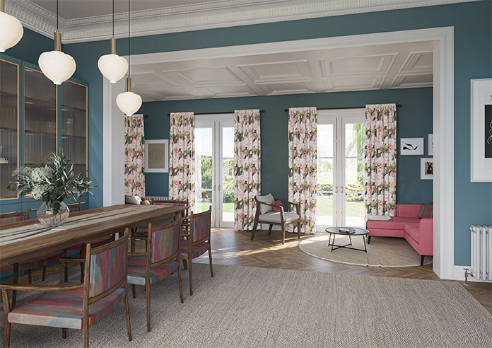 Mirabel, Raspberry - Made to Measure Curtains - Image 8
